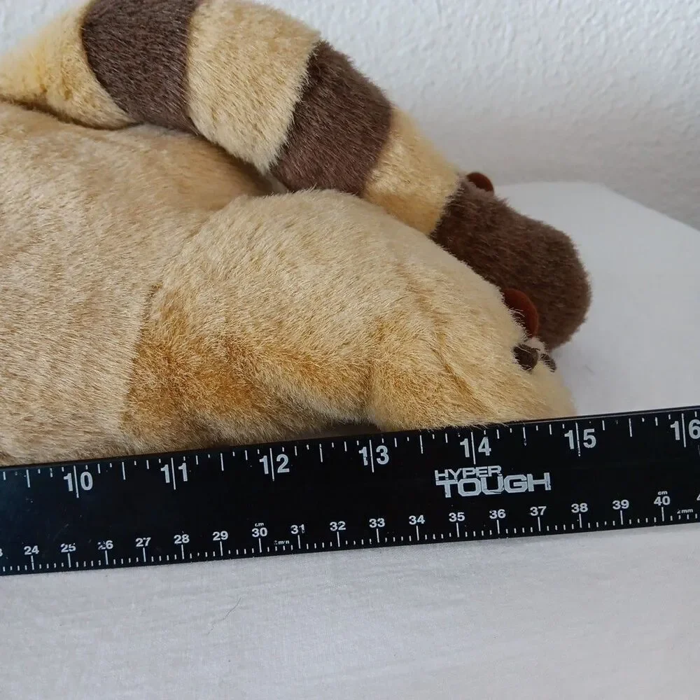 Jacob Cat Sekiguchi Plush Cat Brown Smiling Face Laying Kitty Toy Sven Hartmann